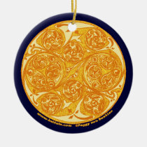 The Celtic Spiral Art Mandala Ornament