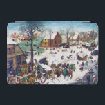 The Census at Bethlehem, Pieter Bruegel iPad Mini Cover<br><div class="desc">Pieter Bruegel the Elder (1525–1530 – 9 September 1569) was the most significant artist of Dutch and Flemish Renaissance painting, a painter and printmaker from Brabant, known for his landscapes and peasant scenes (so-called genre painting); he was a pioneer in making both types of subject the focus in large paintings....</div>