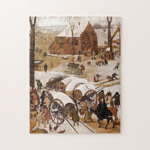 The Census At Bethlehem Pieter Bruegel Jigsaw Puzzle