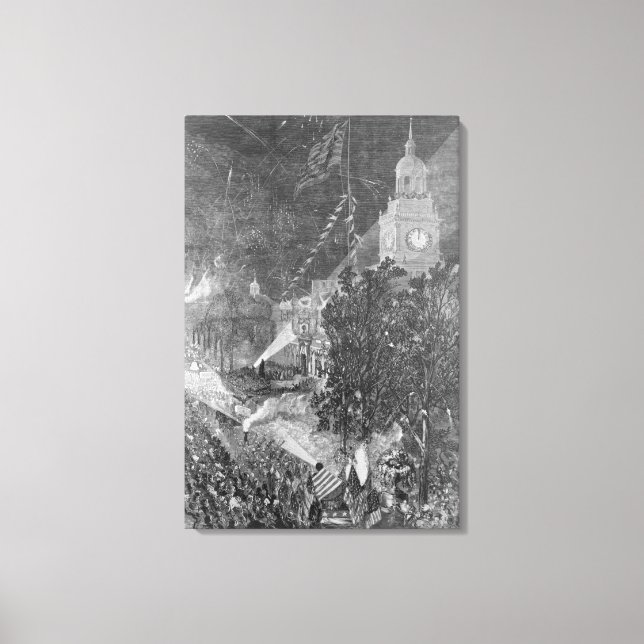 The Centennial Fourth Canvas Print (Front)