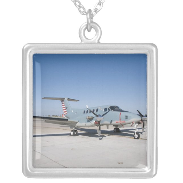The Centennial of Naval Aviation Commemorative Silver Plated Necklace (Front)