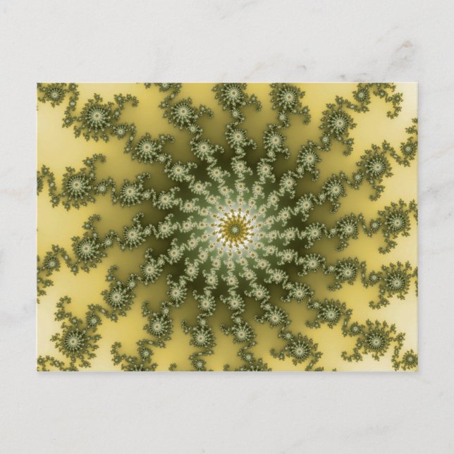 The Center - Fractal Postcard (Front)