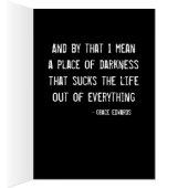 The center of my universe - card (Inside (Right))