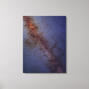 The center of our Milky Way Galaxy Canvas Print