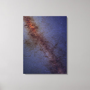 The center of our Milky Way Galaxy Canvas Print