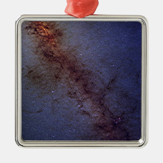 The center of our Milky Way Galaxy Metal Ornament (Front)