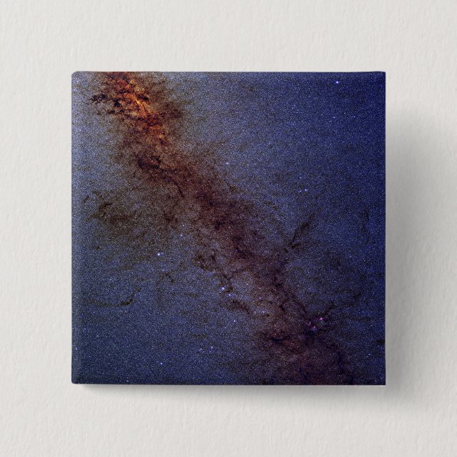 The center of our Milky Way Galaxy Pinback Button (Front)
