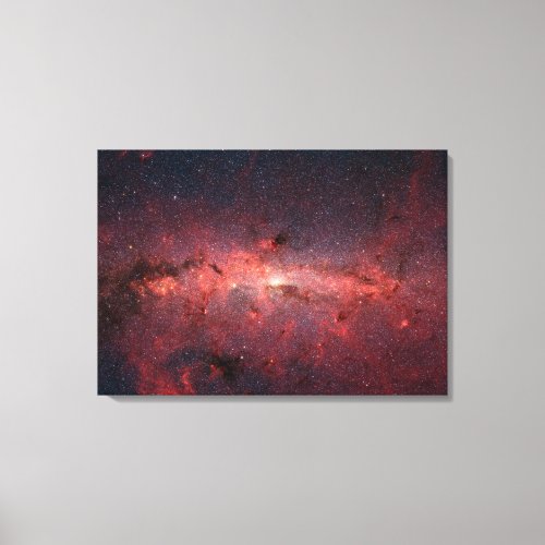 The center of the Milky Way Galaxy Canvas Print