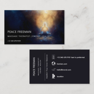The Center Within Mindful Stillness Business Card