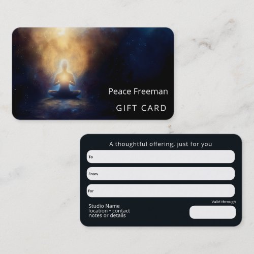 The Center Within | Mindful Stillness Business Card