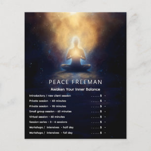 The Center Within   Mindful Stillness Flyer