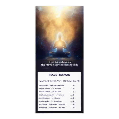 The Center Within | Mindful Stillness Rack Card