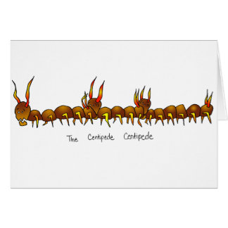 The Centipede Centipede Cards