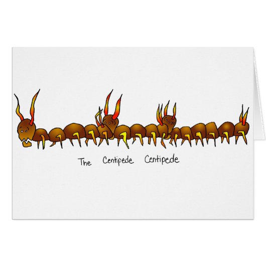 The Centipede Centipede Cards (Front Horizontal)