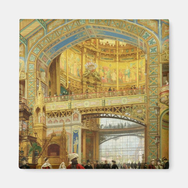 The Central Dome of the Universal Exhibition Magnet (Front)