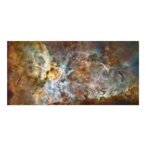 The central region of the Carina Nebula Photo Print