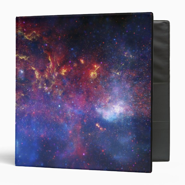 The central region of the Milky Way galaxy Binder (Front/Inside)