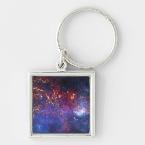 The central region of the Milky Way galaxy Keychain