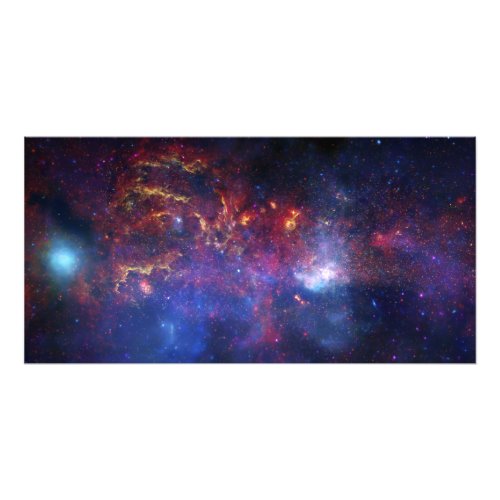 The central region of the Milky Way galaxy Photo Print