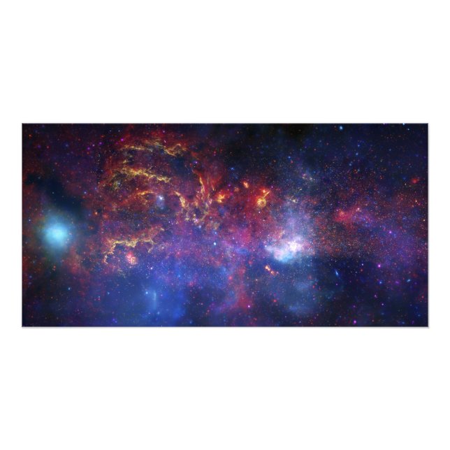 The central region of the Milky Way galaxy Photo Print (Front)