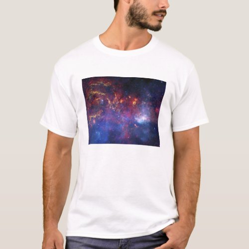 The central region of the Milky Way galaxy T_Shirt