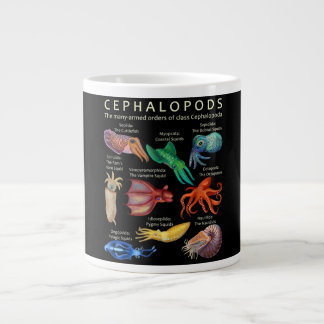 The Cephalopod Octopus Squid Cuttlefish Giant Coffee Mug
