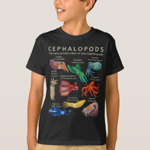The Cephalopod Octopus Squid Cuttlefish T-Shirt