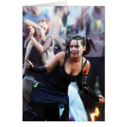 the ceremony of dance Card (Front)