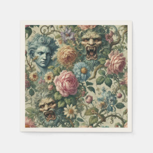 The Cerulean Muse – Gothic Victorian Napkins