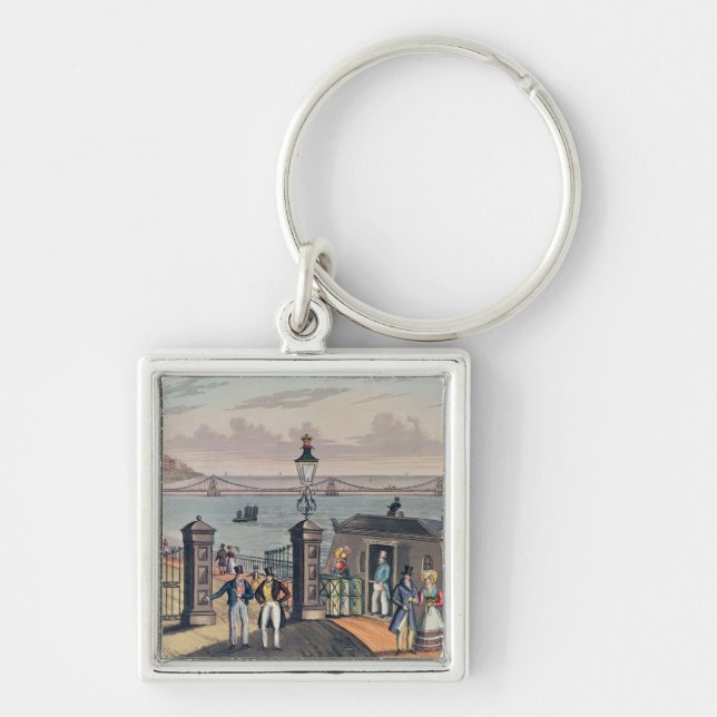 The Chain Pier on the front at Brighton Keychain (Front)