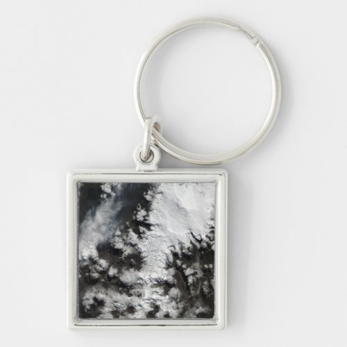 The Chaiten Volcano in Chile Keychain