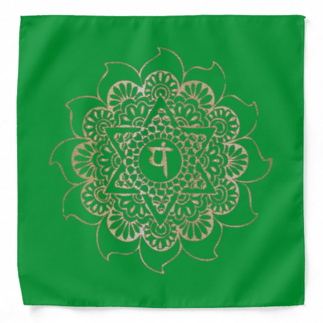 The Chakras Anahata - Bandana (Front)