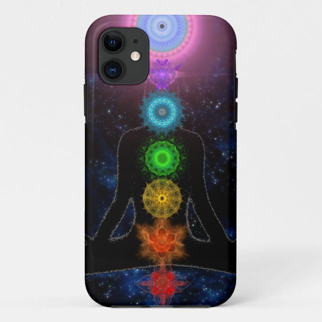 The Chakras iPhone Case (Back)