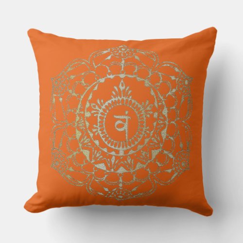 The Chakras Svaddisthana _ Pillow