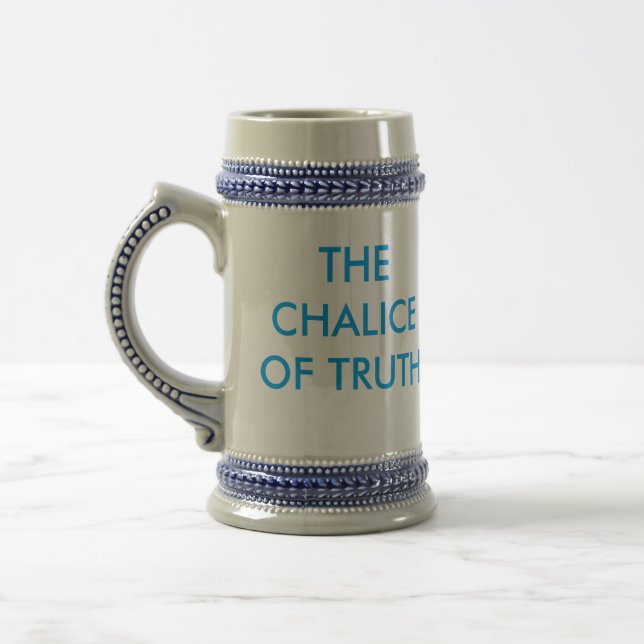 The Chalice of Truth Beer Stein (Left)