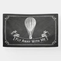 The Chalkboard Hot Air Balloon Wedding Collection