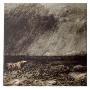 The Challenge on the Moors, near Bettws-y-Coed, No Ceramic Tile