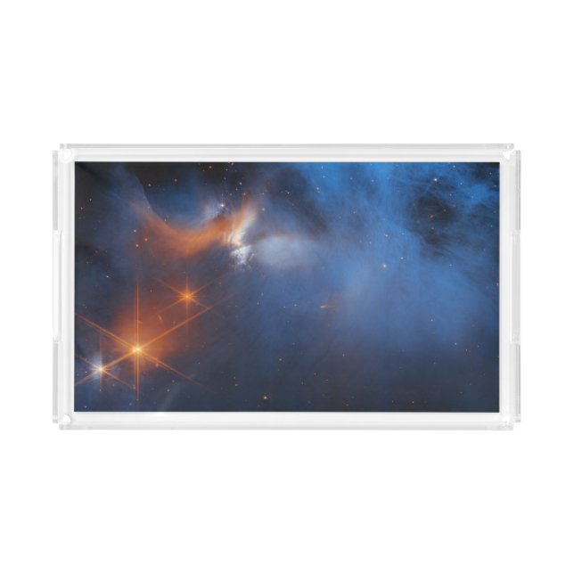 The Chamaeleon I Dark Molecular Cloud Acrylic Tray (Front)