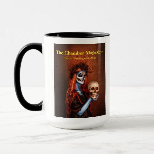 The Chamber Magazine Cover Mug ghoul w skull