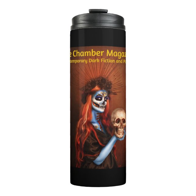 The Chamber Magazine Logo Thermal Tumbler (Front)