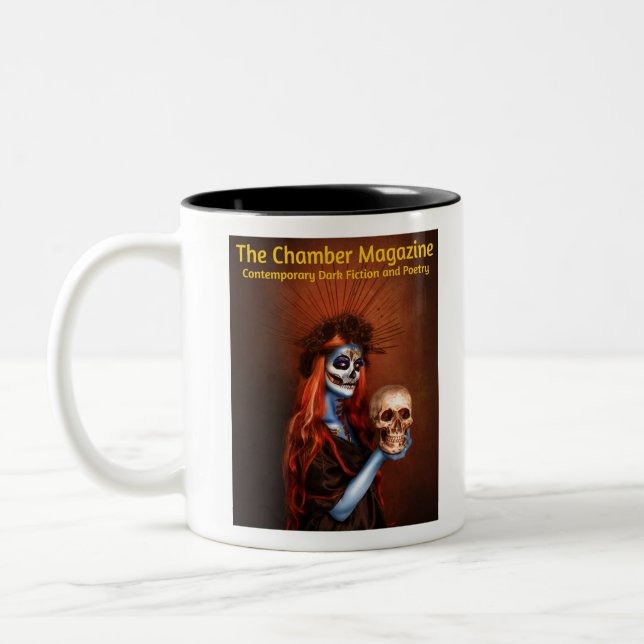 The Chamber Magazine Logo Two-Tone Coffee Mug (Left)