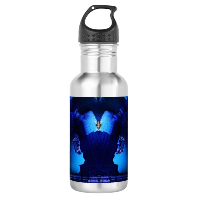 The Chamber Of Talidos Digital Art Water Bottle (Front)