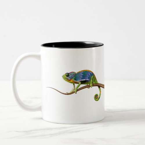 The Chameleon Colored Two_Tone Coffee Mug