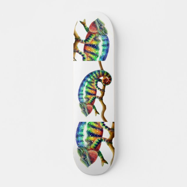The Chameleon Skateboard Deck (Front)