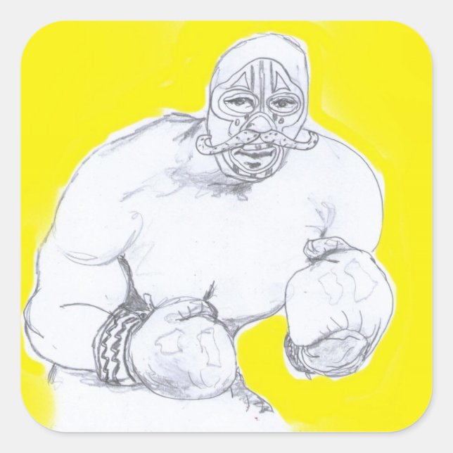 The Champ Square Sticker (Front)