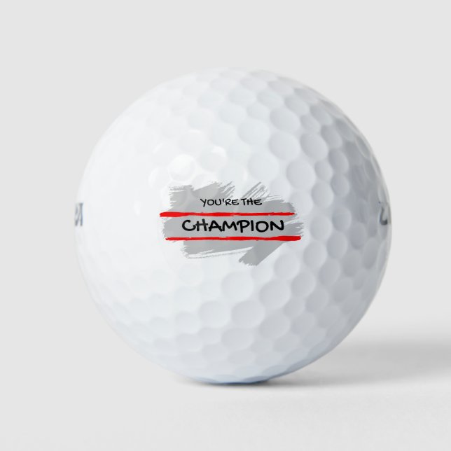 The Champion Golf Balls (Front)