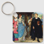 The Chance Meeting c. 1907 By Kate Elizabeth Bunce Keychain