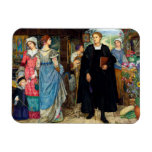 The Chance Meeting c. 1907 By Kate Elizabeth Bunce Magnet