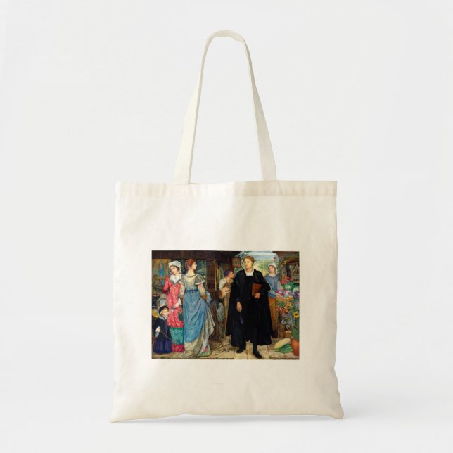 The Chance Meeting c. 1907 By Kate Elizabeth Bunce Tote Bag (Front)