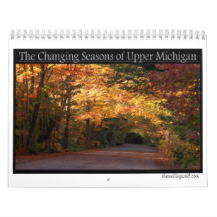 The Changing Seasons of Michigan's Upper Peninsula Calendar